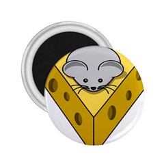 Cheese Mose Yellow Grey 2 25  Magnets