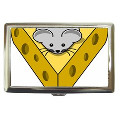 Cheese Mose Yellow Grey Cigarette Money Cases by Alisyart