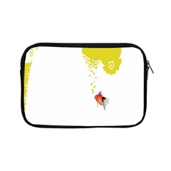 Fish Underwater Yellow White Apple Ipad Mini Zipper Cases by Simbadda