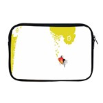 Fish Underwater Yellow White Apple MacBook Pro 17  Zipper Case Front