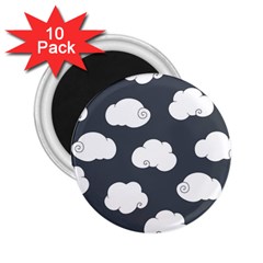 Cloud White Gray Sky 2 25  Magnets (10 Pack)  by Alisyart