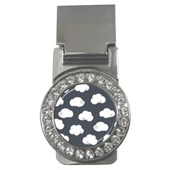 Cloud White Gray Sky Money Clips (cz) 