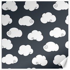Cloud White Gray Sky Canvas 12  X 12   by Alisyart