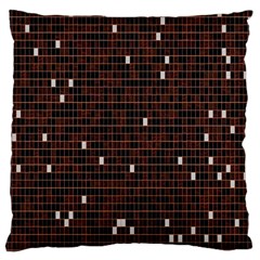 Cubes Small Background Large Cushion Case (one Side) by Simbadda