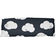 Cloud White Gray Sky Body Pillow Case Dakimakura (two Sides)