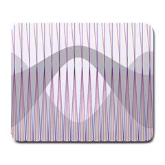 Crease Patterns Large Vases Blue Red Orange White Large Mousepads