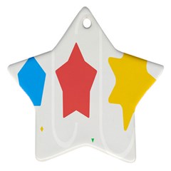 Evolution Jumsoft Star Ornament (star) by Alisyart