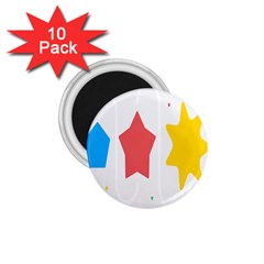 Evolution Jumsoft Star 1 75  Magnets (10 Pack)  by Alisyart