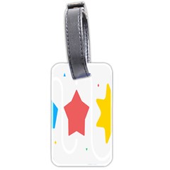 Evolution Jumsoft Star Luggage Tags (two Sides) by Alisyart