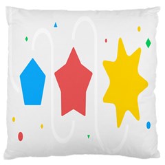 Evolution Jumsoft Star Standard Flano Cushion Case (one Side) by Alisyart