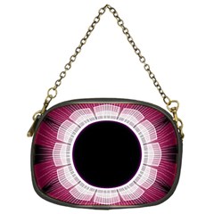 Circle Border Hole Black Red White Space Chain Purses (one Side)  by Alisyart