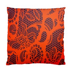 Enlarge Orange Purple Standard Cushion Case (one Side)