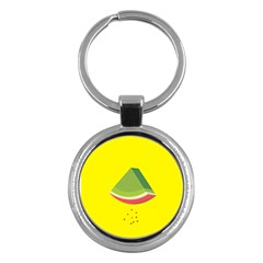 Fruit Melon Sweet Yellow Green White Red Key Chains (round) 