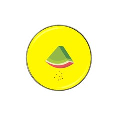 Fruit Melon Sweet Yellow Green White Red Hat Clip Ball Marker by Alisyart