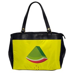 Fruit Melon Sweet Yellow Green White Red Office Handbags