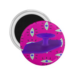 Eye Purple Pink 2 25  Magnets