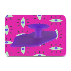 Eye Purple Pink Plate Mats by Alisyart