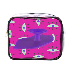 Eye Purple Pink Mini Toiletries Bags