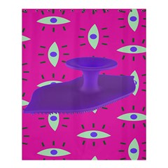 Eye Purple Pink Shower Curtain 60  X 72  (medium)  by Alisyart