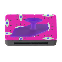 Eye Purple Pink Memory Card Reader With Cf