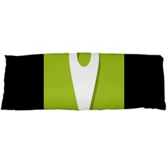 Location Icon Graphic Green White Black Body Pillow Case Dakimakura (two Sides)