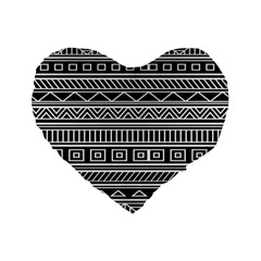 Myria Wrapping Paper Black Standard 16  Premium Heart Shape Cushions by Alisyart