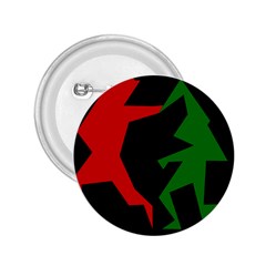 Ninja Graphics Red Green Black 2 25  Buttons