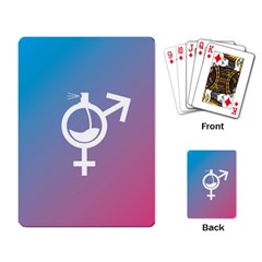 Perfume Graphic Man Women Purple Pink Sign Spray Playing Card by Alisyart