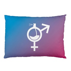 Perfume Graphic Man Women Purple Pink Sign Spray Pillow Case by Alisyart