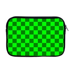 Plaid Flag Green Apple MacBook Pro 17  Zipper Case