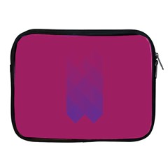 Purple Blue Apple Ipad 2/3/4 Zipper Cases