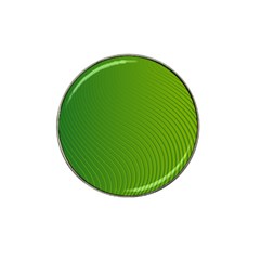 Green Wave Waves Line Hat Clip Ball Marker (10 Pack) by Alisyart