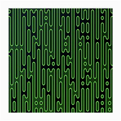 Pipes Green Light Circle Medium Glasses Cloth (2-side) by Alisyart