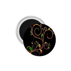 Flowers Neon Color 1 75  Magnets by Simbadda