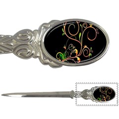 Flowers Neon Color Letter Openers