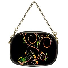 Flowers Neon Color Chain Purses (one Side)  by Simbadda