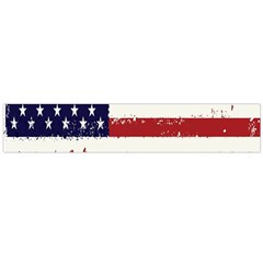 Flag United States United States Of America Stripes Red White Flano Scarf (large)