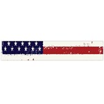 Flag United States United States Of America Stripes Red White Flano Scarf (Large) Back