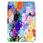 Flowers Colorful Drawing Oil Flap Covers (L)  Front