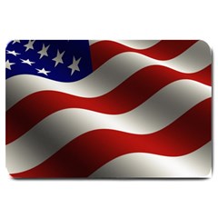 Flag United States Stars Stripes Symbol Large Doormat  by Simbadda