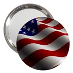 Flag United States Stars Stripes Symbol 3  Handbag Mirrors Front