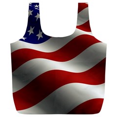 Flag United States Stars Stripes Symbol Full Print Recycle Bags (l)  by Simbadda