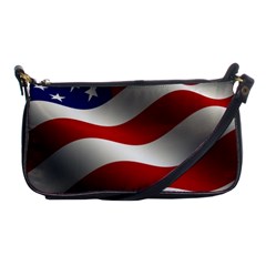 Flag United States Stars Stripes Symbol Shoulder Clutch Bags