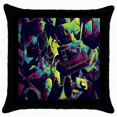 Items Headphones Camcorders Cameras Tablet Throw Pillow Case (black) by Simbadda