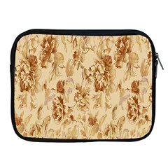 Patterns Flowers Petals Shape Background Apple Ipad 2/3/4 Zipper Cases by Simbadda