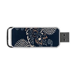 Patterns Dark Shape Surface Portable Usb Flash (one Side) by Simbadda