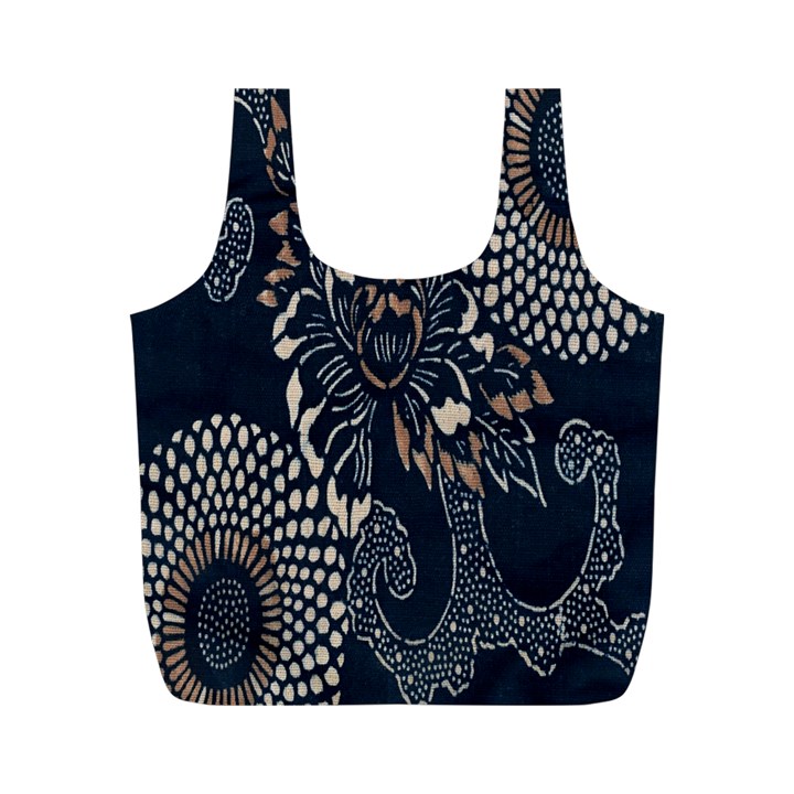 Patterns Dark Shape Surface Full Print Recycle Bags (M) 