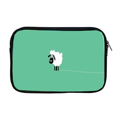 Sheep Trails Curly Minimalism Apple Macbook Pro 17  Zipper Case by Simbadda