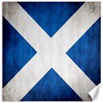 Scotland Flag Surface Texture Color Symbolism Canvas 16  x 16   15.2 x15.41  Canvas - 1