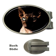 Sphynx Cat Money Clips (oval)  by Valentinaart